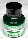 J & T's Acrylic Ink 30ml - Bright Green
