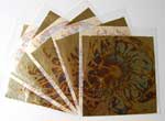 Imitation Gold Leaf - Variegated Green
