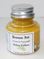 Penman Permanent Pigmented Ink - Ochre Yellow