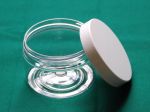 Clear screw top pot/jar 85 gms