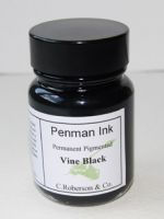 Penman Permanent Pigmented Ink - Vine Black