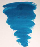 Aquamarine Blue ink swatch