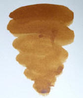 dark ochre ink swatch