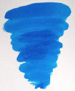 Turquoise ink swatch