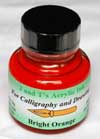 J & T's Acrylic Ink 30ml - Bright Orange