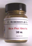 Roberson Rich Pale Gold Drawing Ink