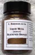 Liquid Metal Blackened Bronze