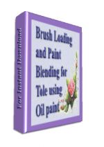 Brush Loading and Paint Blending for Tole using Oils. Download.
