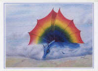 Rainbow Dragon Greetings Card