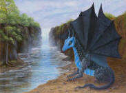 Rogers Dragon Greetings Card