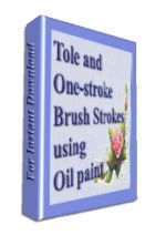 Learn Tole and One-stroke Brush strokes using Oils for Download