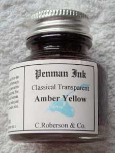 Roberson's Penman Classical Transparent Amber Yellow