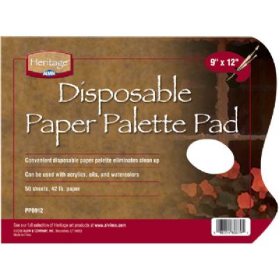 Heritage Disposable Palette Block 50 sheets