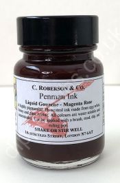 Roberson's Penman Liquid Gouache Ink Magenta Rose
