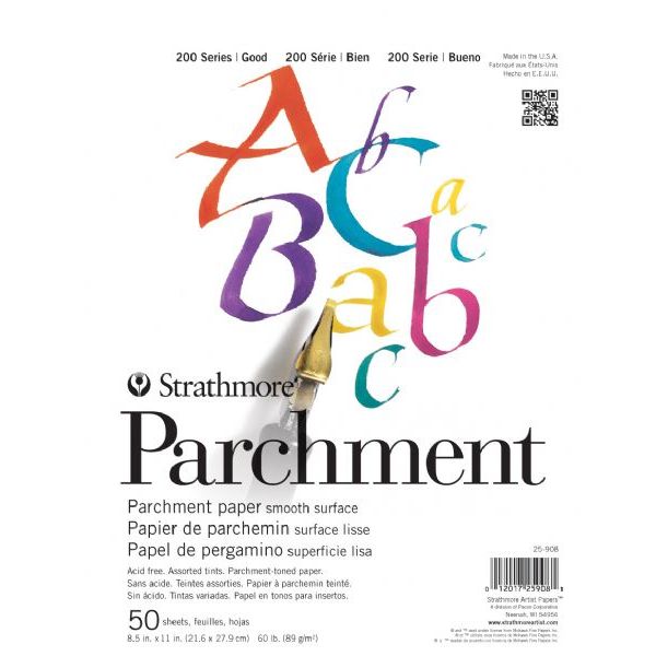 Strathmore Parchment Pad 8.5 x 11 inch