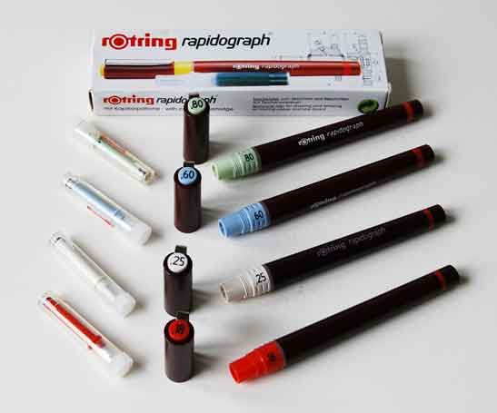 Rotring Rapidograph Technical Pen
